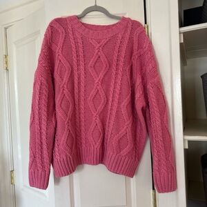 Princess Polly Rose Cable Knit Sweater
